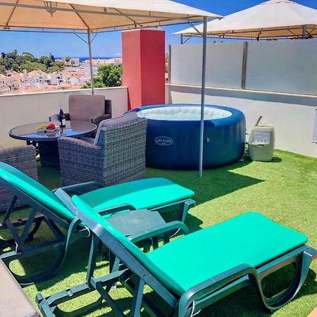 Apartment Alpha - 2 Bedrooms, Private Rooftop Patio With Hot Tub, Bbq And View Ferragudo  Extérieur photo